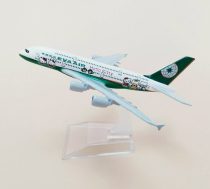 EVA AIR "HELLO KITTY" A380 repülőgép modell